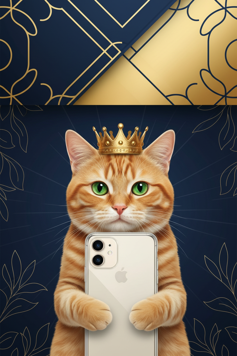 CTC CLASSIC Ginger Cat iPhone Cases