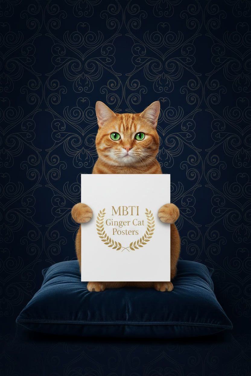 MBTI Ginger Cat Poster Collection Image