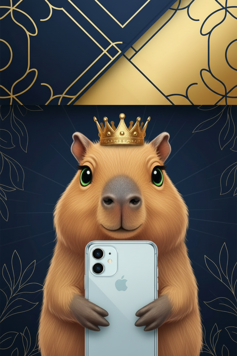 CTC POP Capybara iPhone Cases